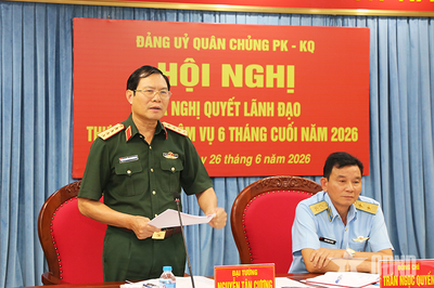 Đại tướng Nguyễn Tân Cương: Quản lý chặt chẽ vùng trời, không để bị động, bất ngờ trong mọi tình huống