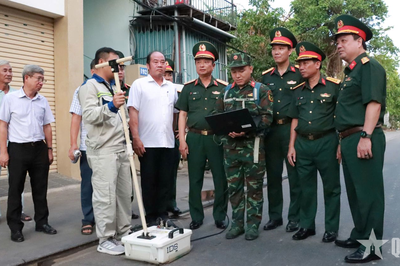 Thành phố Huế: Đánh giá sơ bộ kết quả sử dụng radar xuyên đất khảo sát các vị trí mộ tập thể liệt sĩ