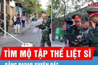 Sử dụng radar xuyên đất tìm mộ tập thể liệt sĩ trong Kinh thành Huế