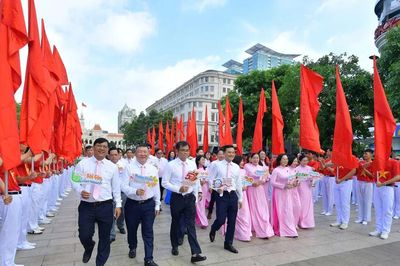 Phường Sài Gòn: Phát động đợt thi đua đặc biệt 'Tự hào 50 năm - Đổi mới và phát triển'