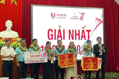 Khơi dậy sự bứt phá công nghệ từ cuộc thi Đổi mới sáng tạo Đại học Huế lần 2