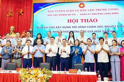 Đổi mới công tác chăm sóc người cao tuổi đáp ứng yêu cầu già hóa dân số