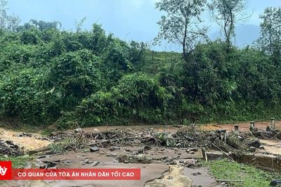 Mưa lũ gây ngập úng, sạt lở nhiều nơi ở Cao Bằng