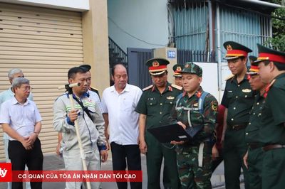Khảo sát bằng radar phát hiện các vùng nghi có mộ tập thể liệt sĩ