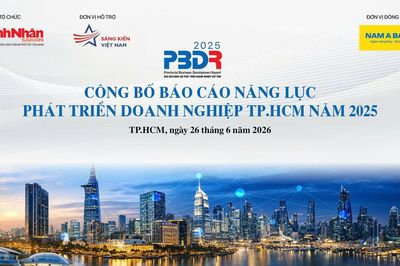 Hôm nay, chính thức công bố Báo cáo năng lực phát triển doanh nghiệp TP.HCM 2025