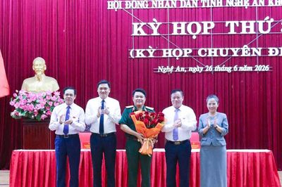 HĐND tỉnh Nghệ An bầu bổ sung Ủy viên UBND tỉnh, nhiệm kỳ 2026 - 2031