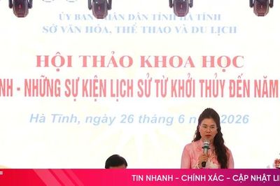 Hội thảo 'Hà Tĩnh – Những sự kiện lịch sử từ khởi thủy đến năm 2025'