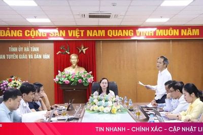 Họp rà soát nội dung, triển khai chấm thi vòng chung khảo cuộc thi chính luận