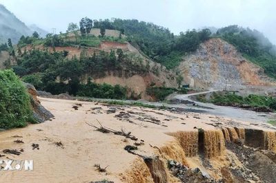 Cao Bằng ứng phó với mưa lớn, ngập lụt, lũ quét và sạt lở đất