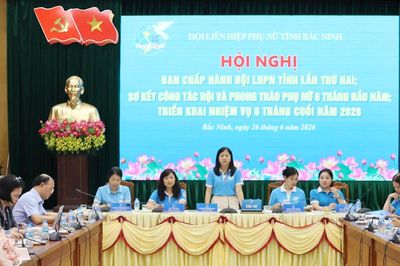 Hội LHPN tỉnh Bắc Ninh thông báo nhanh kết quả Đại hội Phụ nữ toàn quốc XIV