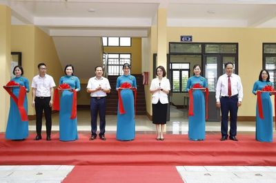 Bàn giao công trình lớp học gần 5 tỷ đồng tại Thái Nguyên