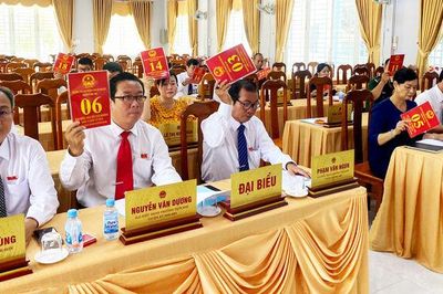 HĐND phường Thới Sơn thông qua đề án sắp xếp, tổ chức lại các khóm