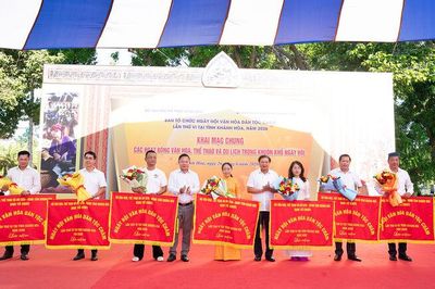 Khai mạc các hoạt động tại Ngày hội Văn hóa dân tộc Chăm lần thứ VI tại tỉnh Khánh Hòa năm 2026