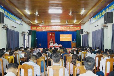 Tỷ lệ giải quyết thủ tục hành chính đúng và trước hạn của xã Trà Đốc đạt hơn 99%