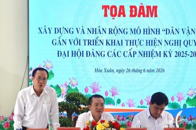 Phường Hòa Xuân bàn giải pháp nhân rộng và nâng cao chất lượng mô hình 'Dân vận khéo'