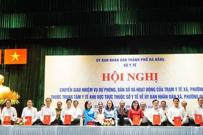 Đà Nẵng chuyển giao nhiệm vụ y tế cơ sở về UBND xã, phường quản lý