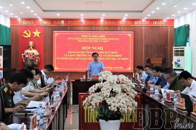Lấy ý kiến sửa đổi quy định đánh giá, xếp loại chất lượng tập thể, cá nhân trong hệ thống chính trị