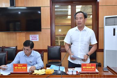 Ban Văn hóa - Xã hội, HĐND tỉnh giám sát chuyên đề tại Sở Khoa học và Công nghệ