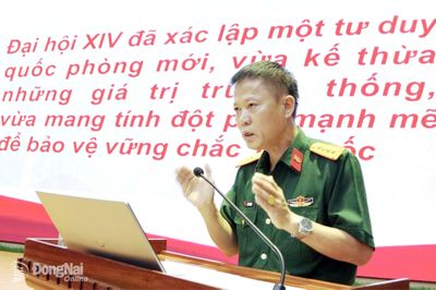Đại tá Hà Xuân Hiệp đoạt giải 3 Hội thi Báo cáo viên giỏi toàn quân năm 2026