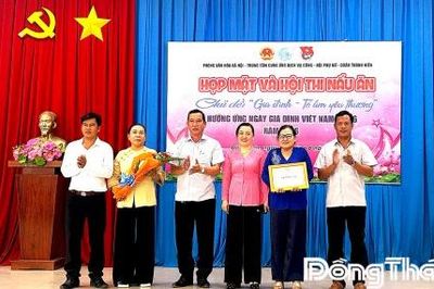 Xã Đồng Sơn: Tổ chức các hoạt động hưởng ứng Ngày Gia đình Việt Nam
