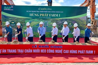 Khởi công trang trại chăn nuôi heo công nghệ cao tại xã Pờ Tó