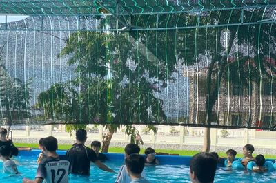 Tuy Phước Bắc khai giảng lớp dạy bơi miễn phí cho trẻ em dịp hè năm 2026