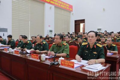 Sơ kết công tác quân sự, quốc phòng