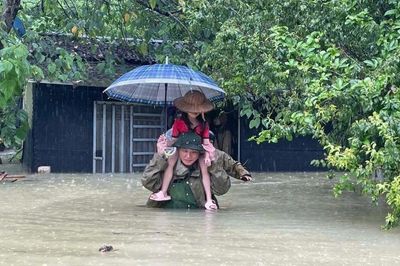 Mưa lũ gây ngập úng, sạt lở đất nhiều nơi ở Cao Bằng