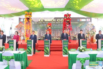 Khởi công Dự án đầu tư xây dựng nhà ở xã hội Bích Đào