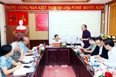 Hội thảo tư vấn, phản biện dự thảo Đề án 'Bảo tồn và phát triển làng nghề, làng nghề truyền thống gắn với phát triển du lịch tỉnh Ninh Bình giai đoạn 2026-2030, tầm nhìn đến năm 2045'