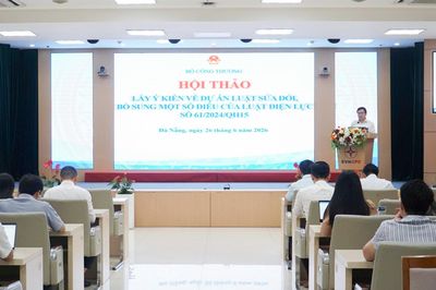 Bộ Công Thương lấy ý kiến dự án Luật Điện lực sửa đổi tại miền Trung