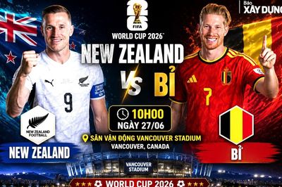 Nhận định, dự đoán tỷ số New Zealand vs Bỉ (10h ngày 27/6), bảng H World Cup 2026