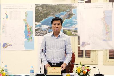 Thứ trưởng Nguyễn Tường Văn: Cần làm rõ tính chất, tổ chức không gian KKT Nhơn Hội