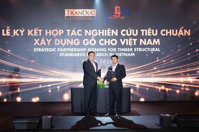 Tập đoàn Trần Đức và Viện Khoa học Công nghệ Xây dựng ký kết hợp tác chiến lược