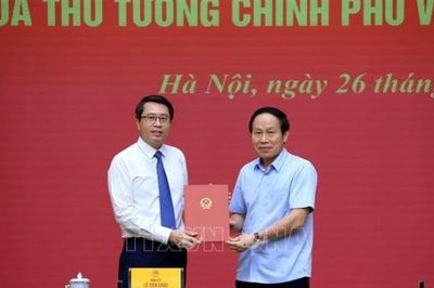 Ông Trần Anh Tiến giữ chức Phó chủ nhiệm Văn phòng Chính phủ