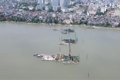 Dự án xây dựng cầu Trần Hưng Đạo vẫn vướng mặt bằng