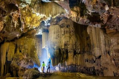 Phát hiện 'cung điện thạch nhũ' chưa từng thấy tại Phong Nha - Kẻ Bàng