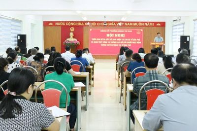 Đảng ủy phường Nùng Trí Cao triển khai Đề án sắp xếp, sáp nhập các chi bộ tổ dân phố
