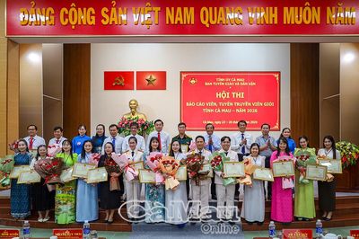 Đưa Nghị quyết vào cuộc sống - Dấu ấn từ hội thi báo cáo viên, tuyên truyền viên giỏi