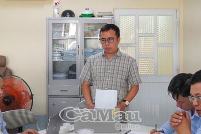 Đài Khí tượng Thủy văn Nam Bộ kiểm tra công tác phòng, chống thiên tai tại Cà Mau