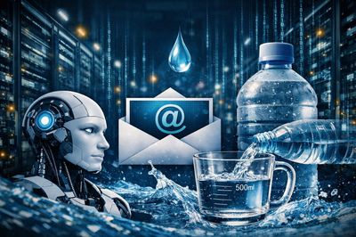 Một email nhờ AI viết hộ 'ngốn' nửa lít nước: Cơn khát tài nguyên của công nghệ