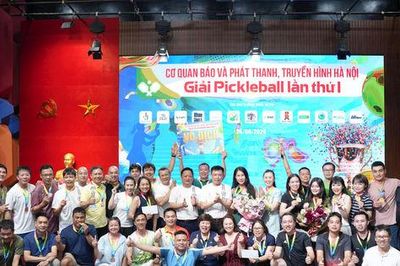 Khép lại thành công Giải Pickleball Cơ quan Báo và Phát thanh, Truyền hình Hà Nội lần thứ I - năm 2026