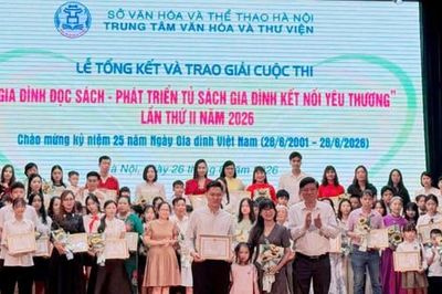 Xã An Khánh đoạt giải Nhất cuộc thi 'Gia đình đọc sách'
