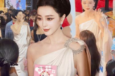 Phạm Băng Băng sang Thái Lan bán mặt nạ ở hội chợ, visual cam thường zoom đến đâu hết hồn đến đó