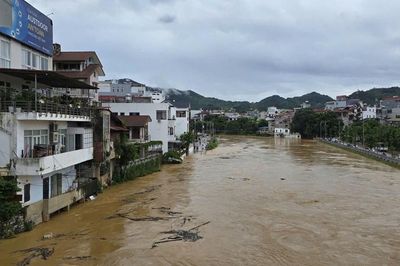 Nước sông dâng nhanh ở Cao Bằng, hàng trăm hộ dân bị ảnh hưởng