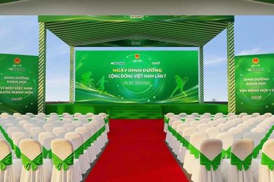 Hé lộ không gian Ngày Dinh dưỡng cộng đồng Việt Nam lần 7: Sẵn sàng cho ngày hội sức khỏe tại Công viên Thống Nhất (Hà Nội)