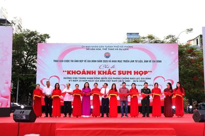 Hải Phòng lan tỏa thông điệp 'Gia đình hạnh phúc - Quốc gia thịnh vượng'