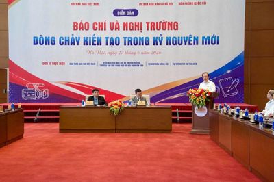 Báo chí nghị trường giữ vai trò đặc biệt trong việc kết nối Quốc hội với nhân dân