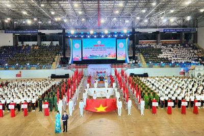 Gần 2.000 VĐV hội tụ, khai mạc Đại hội Thể dục thể thao Thanh Hóa lần thứ X