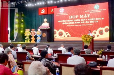 Họp mặt truyền thống Quân dân y Chiến khu Đ miền Đông Nam Bộ